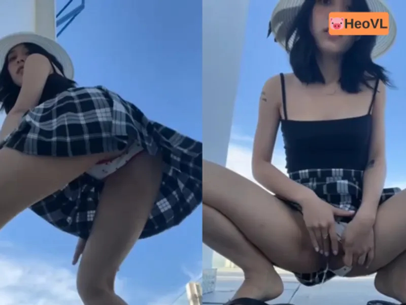 Em gái dâm đi du lịch nhưng cũng không quên q...